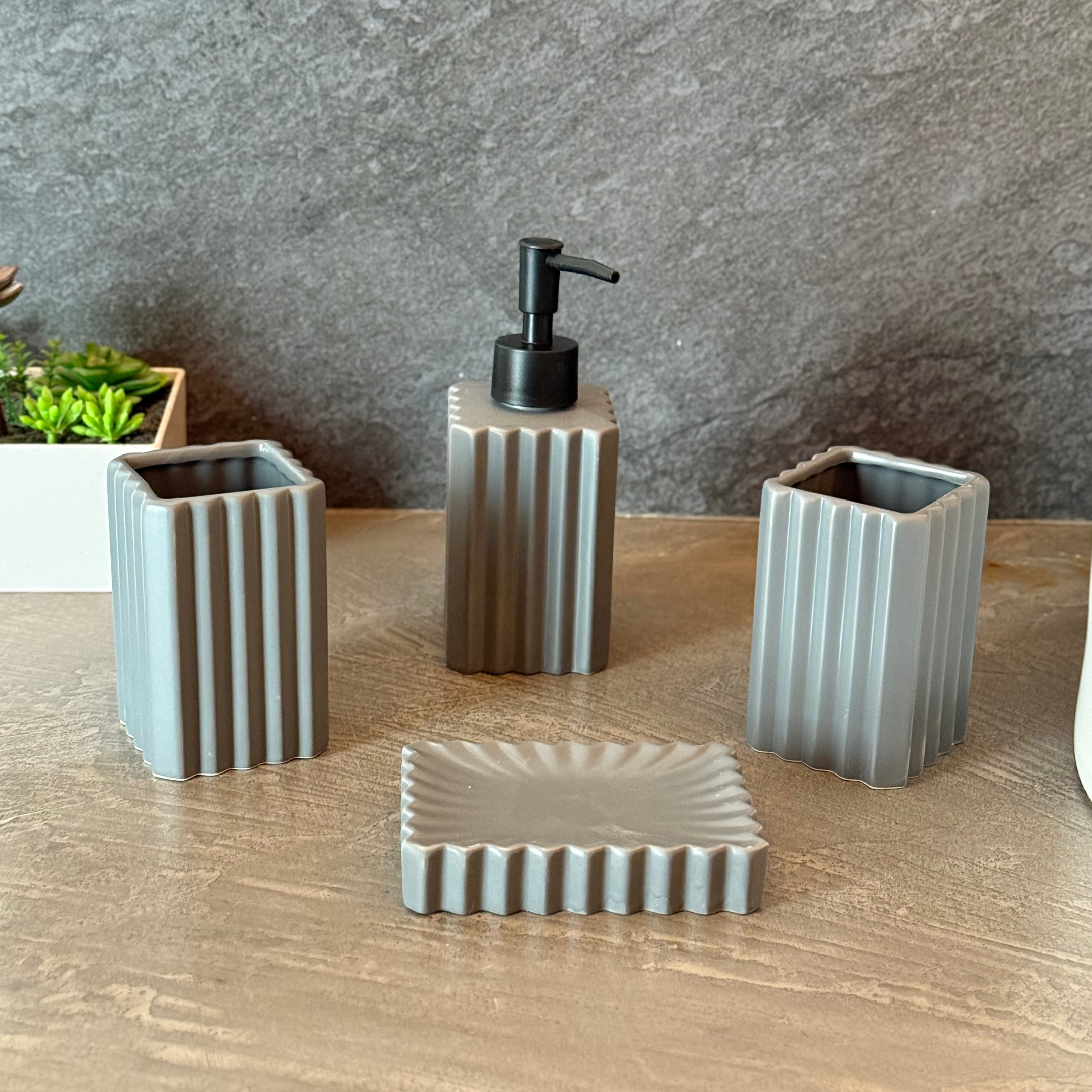 Accessoires Salle de Bain 4 pièces