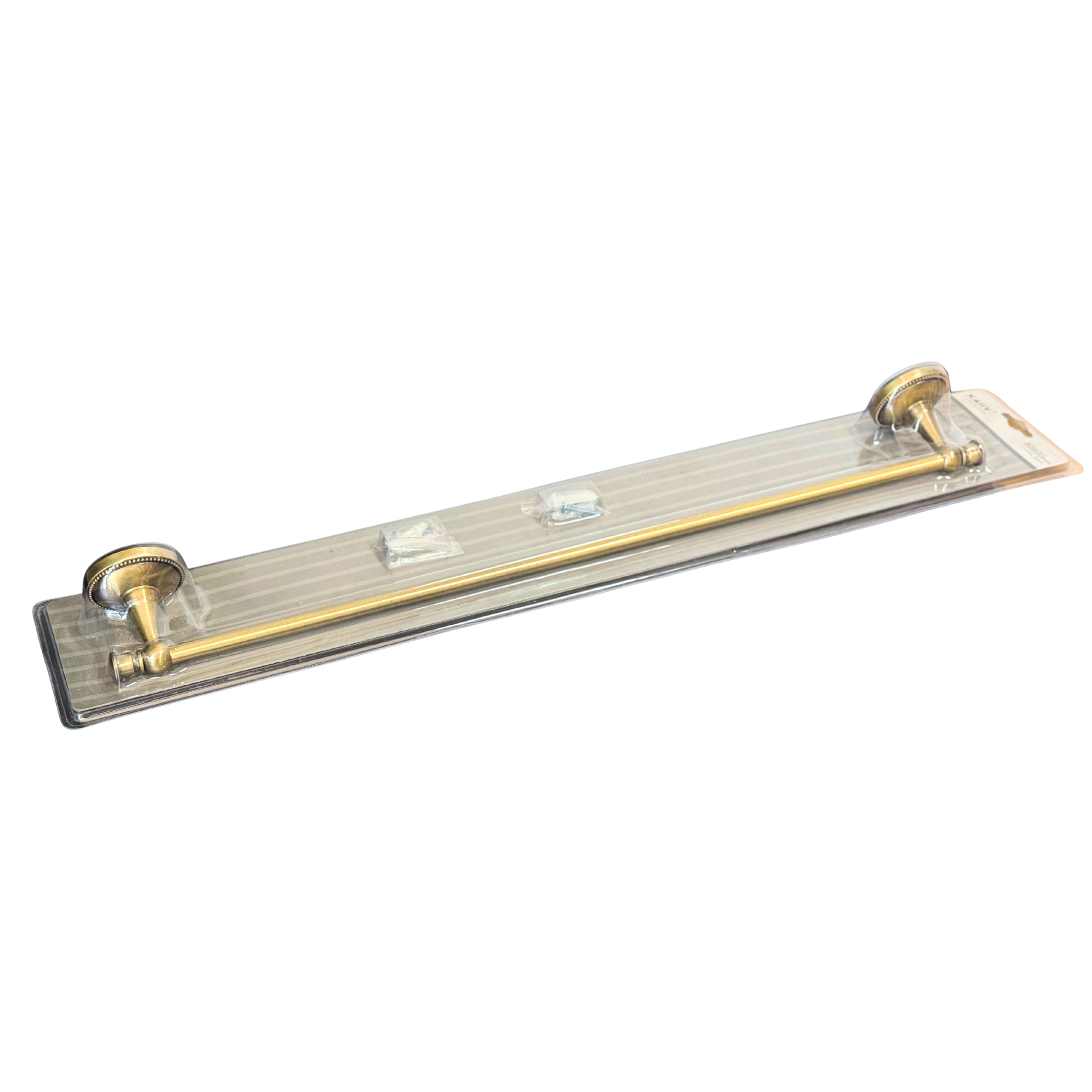 Barre Porte-Serviette Murale en Bronze Vieilli