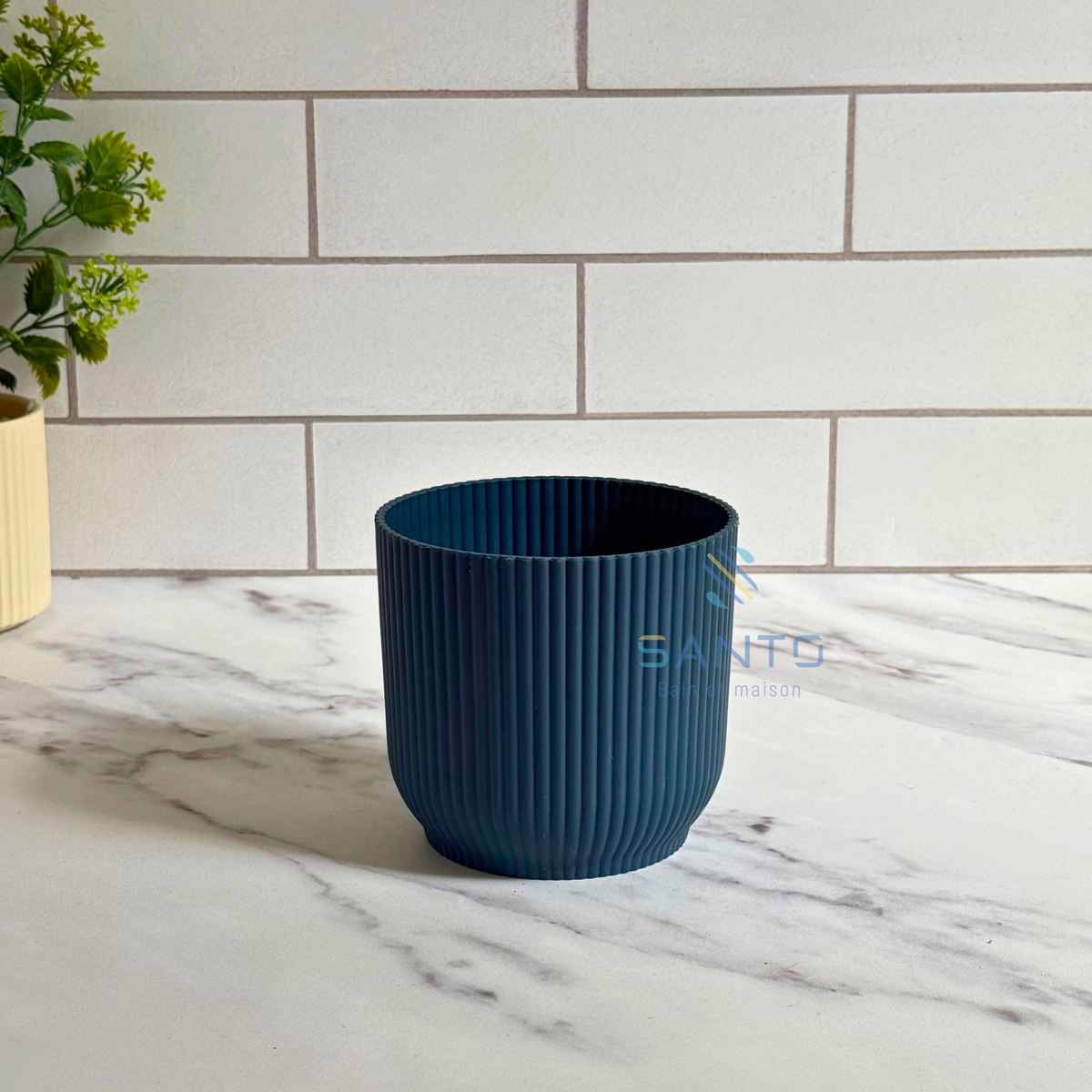 Pot multifonction en plastique rond