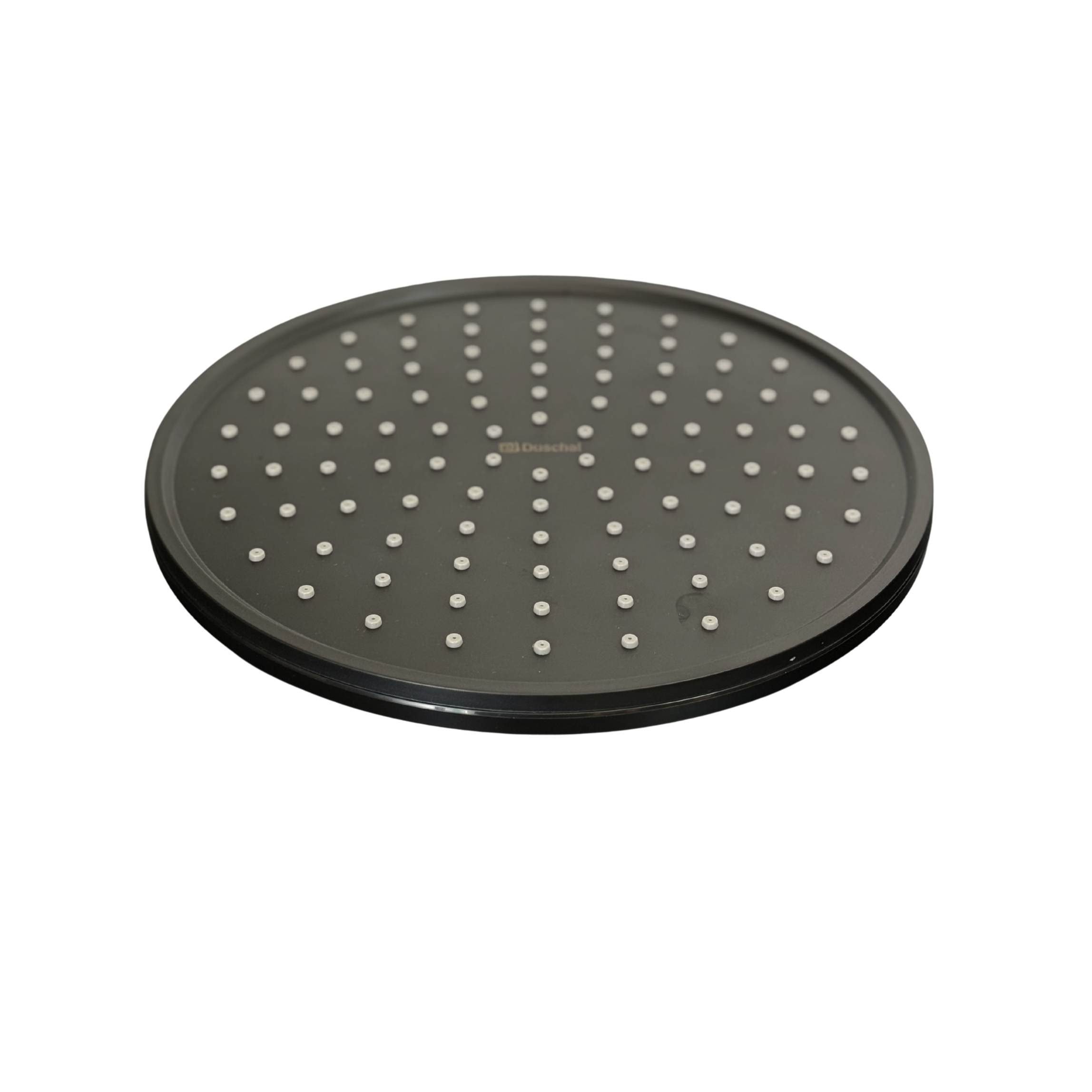 Pomme de douche ronde noire