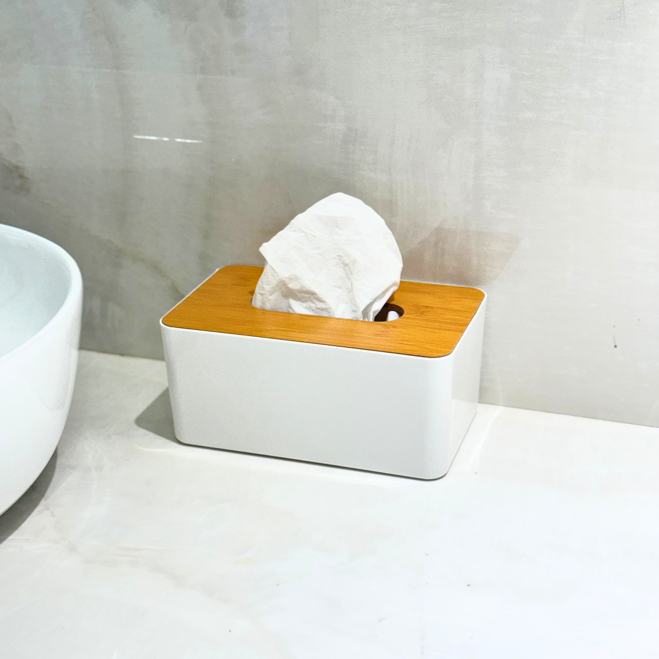 Boîte à mouchoirs minimaliste