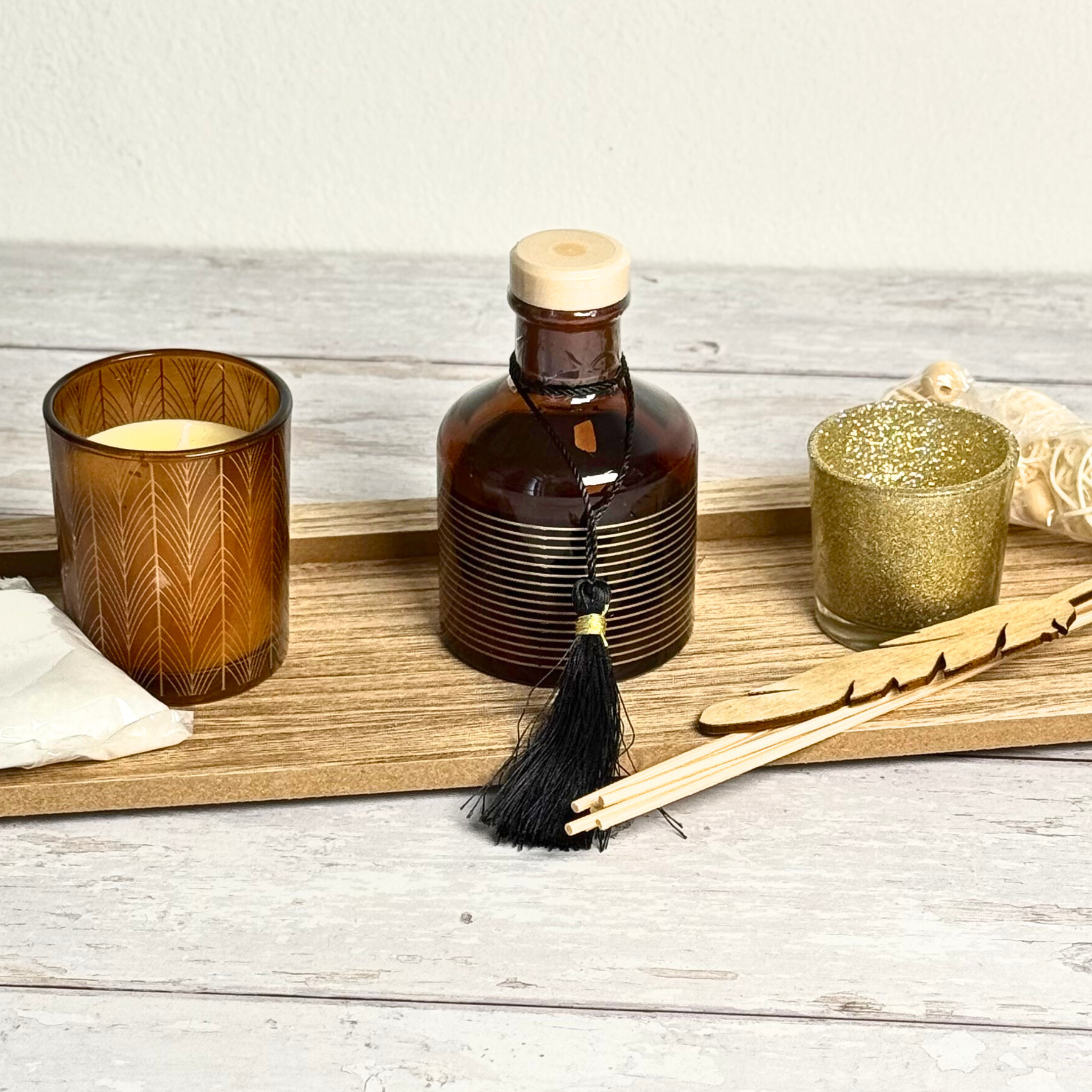 Coffret Parfum d’Ambiance – Diffuseur, Bougies Vanilla Dream