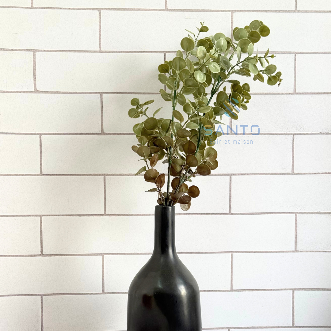 Fleur artificielle feuillage vert