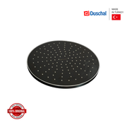 Pomme de douche ronde chrome et noir