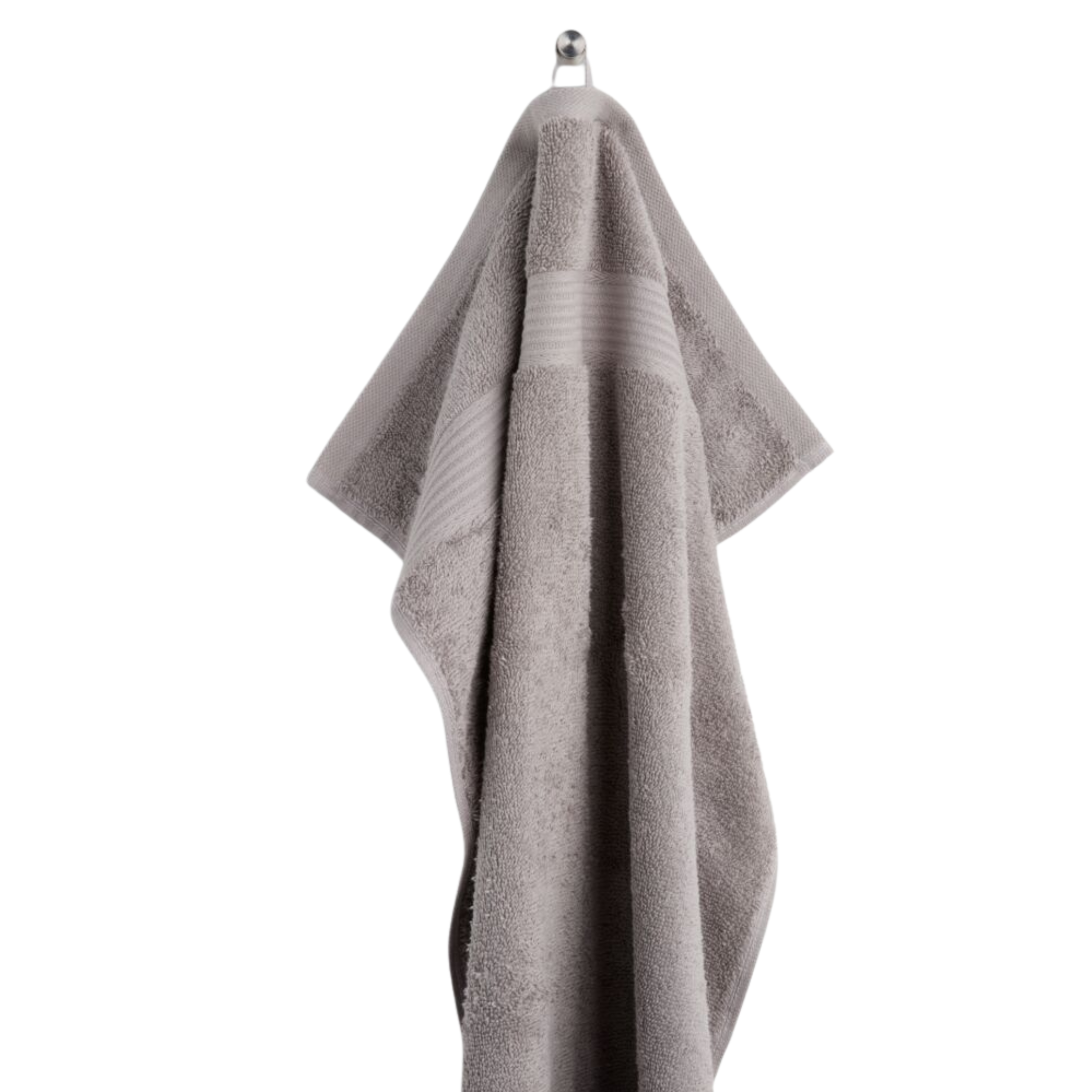Serviette de toilette 50×100 cm gris