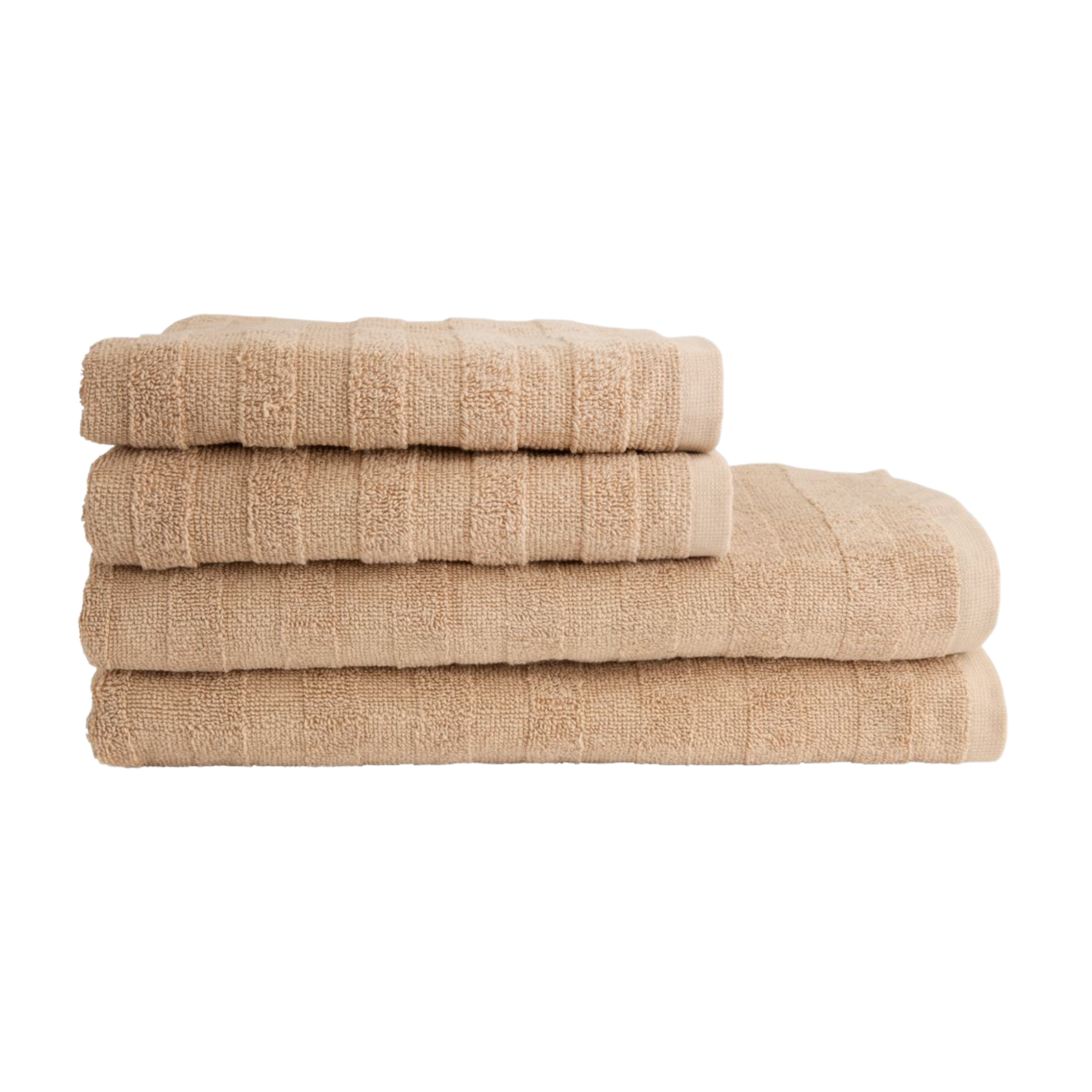 Serviette de toilette 50x90 cm beige sable
