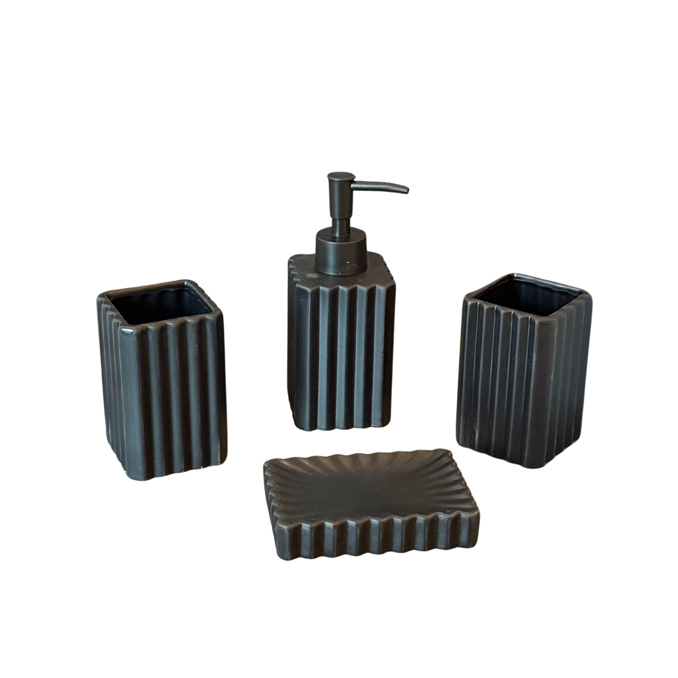 Accessoires Salle de Bain 4 pièces