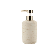 Distributeur de savon pierre beige