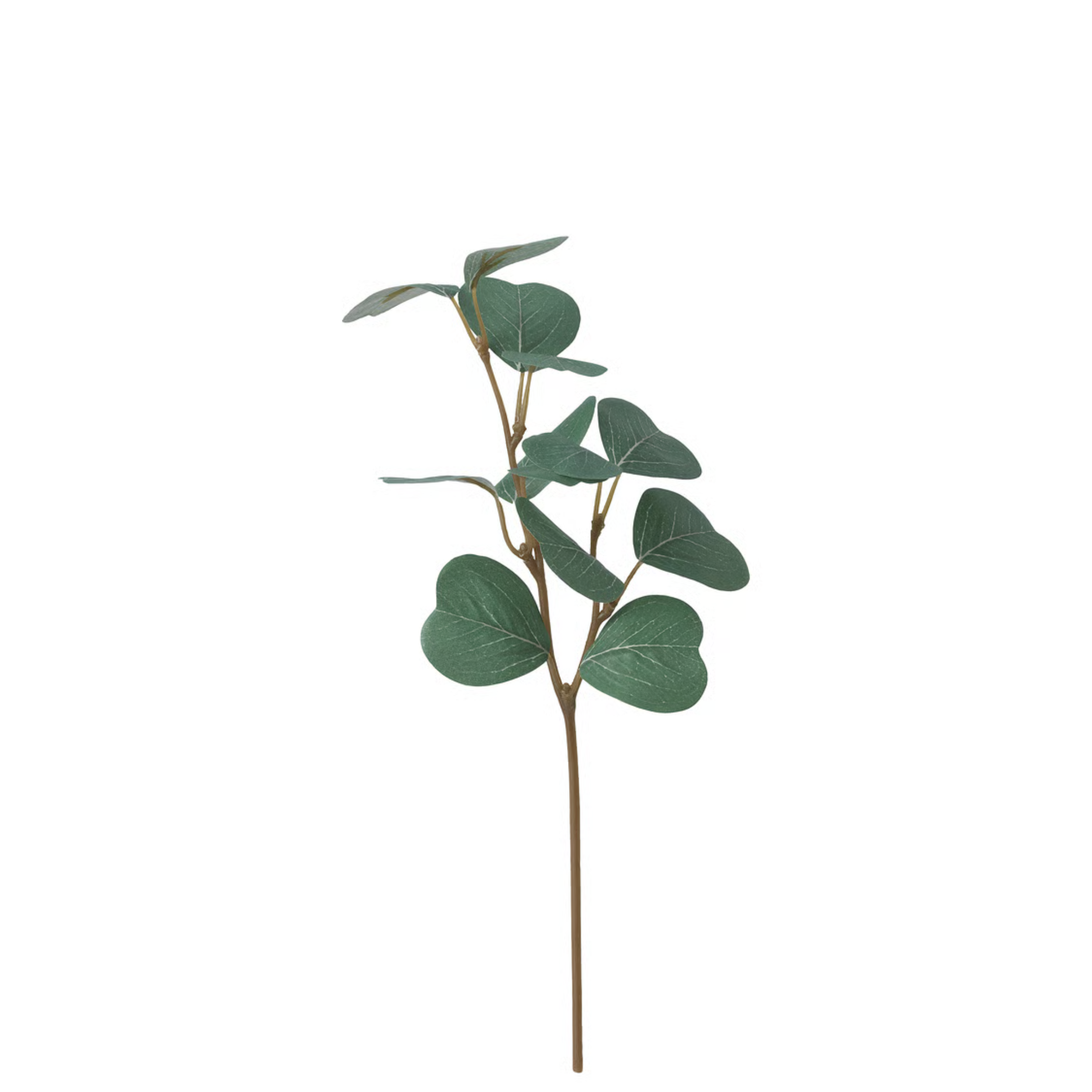 Branche décorative artificielle verte – Hauteur 29 cm
