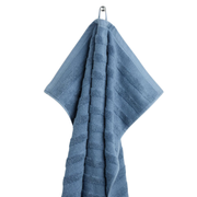 Serviette de douche 65x130 cm bleu