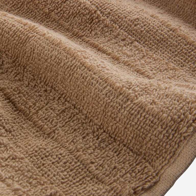 Serviette de douche 65x130 cm beige sable