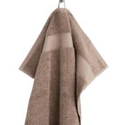Serviette toilette 50x100 cm marron