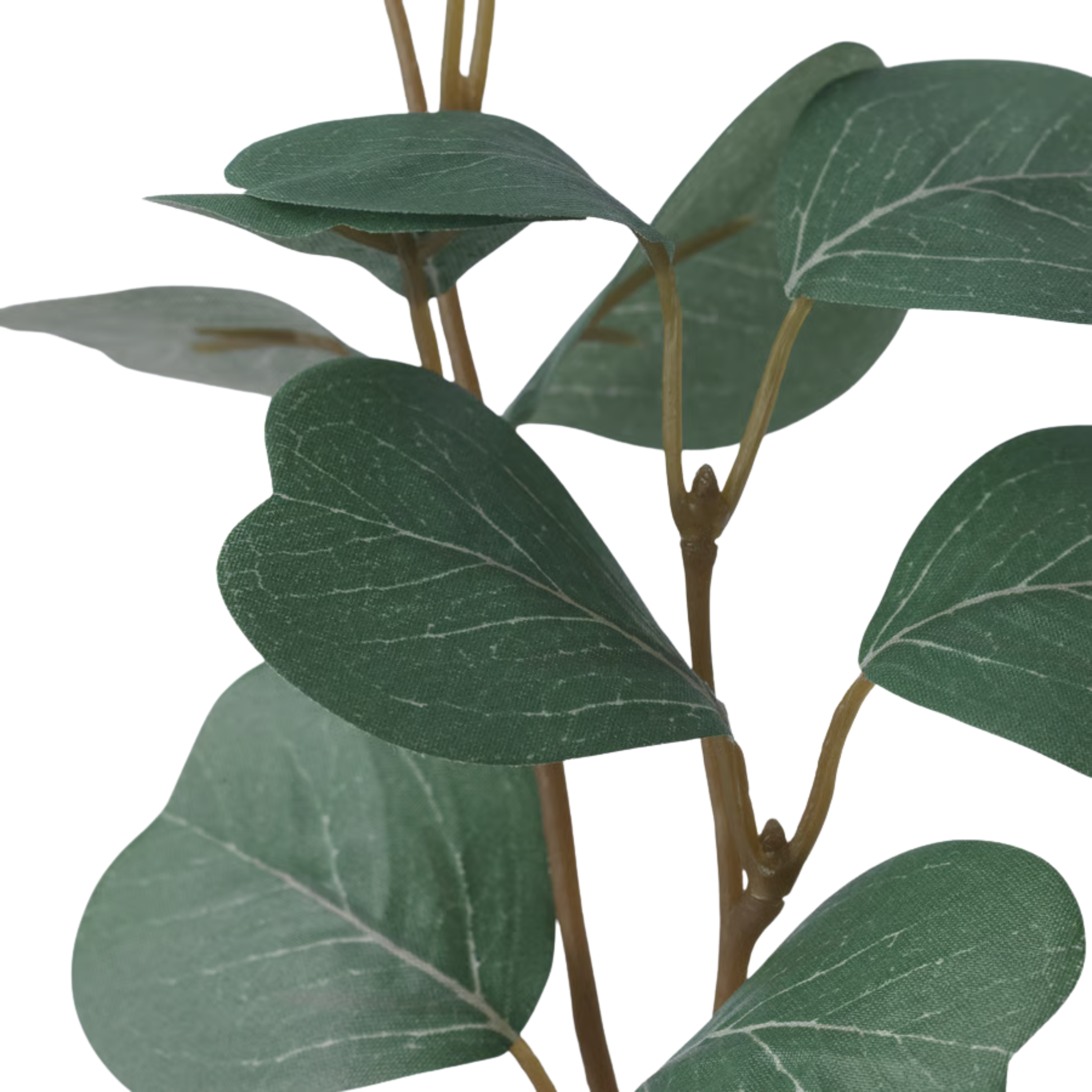 Branche décorative artificielle verte – Hauteur 29 cm