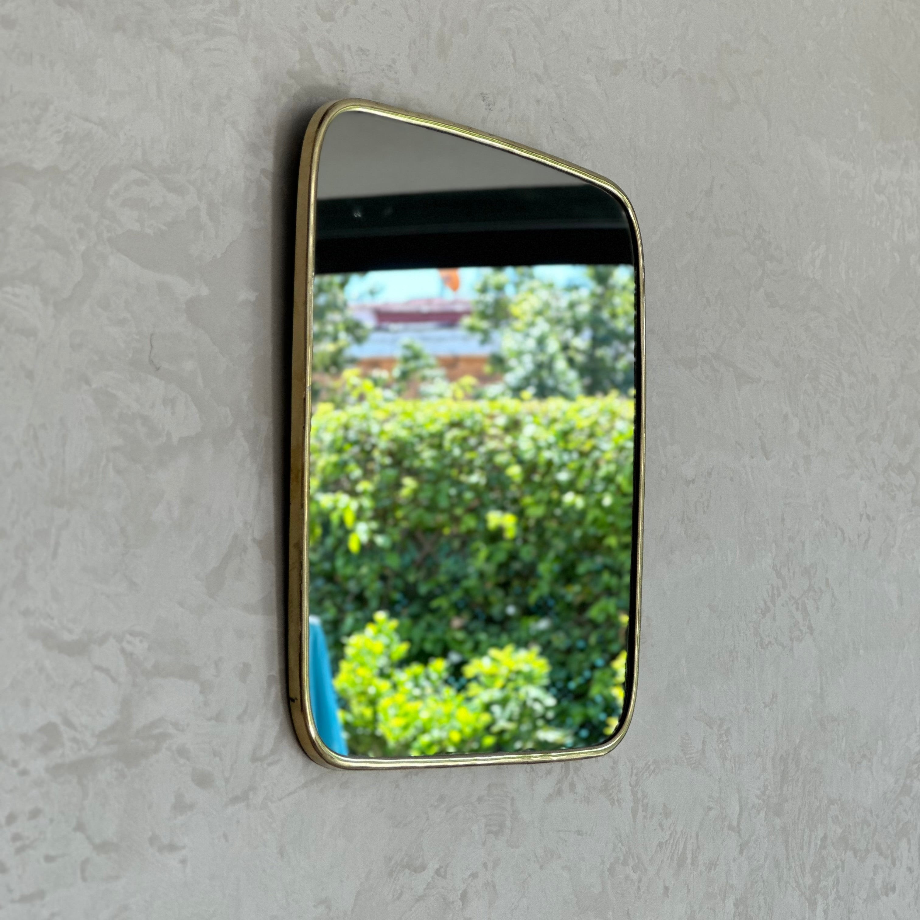 Miroir petit en laiton Afaw