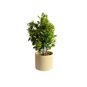 Plante artificielle Green Harmony avec pot en céramique
