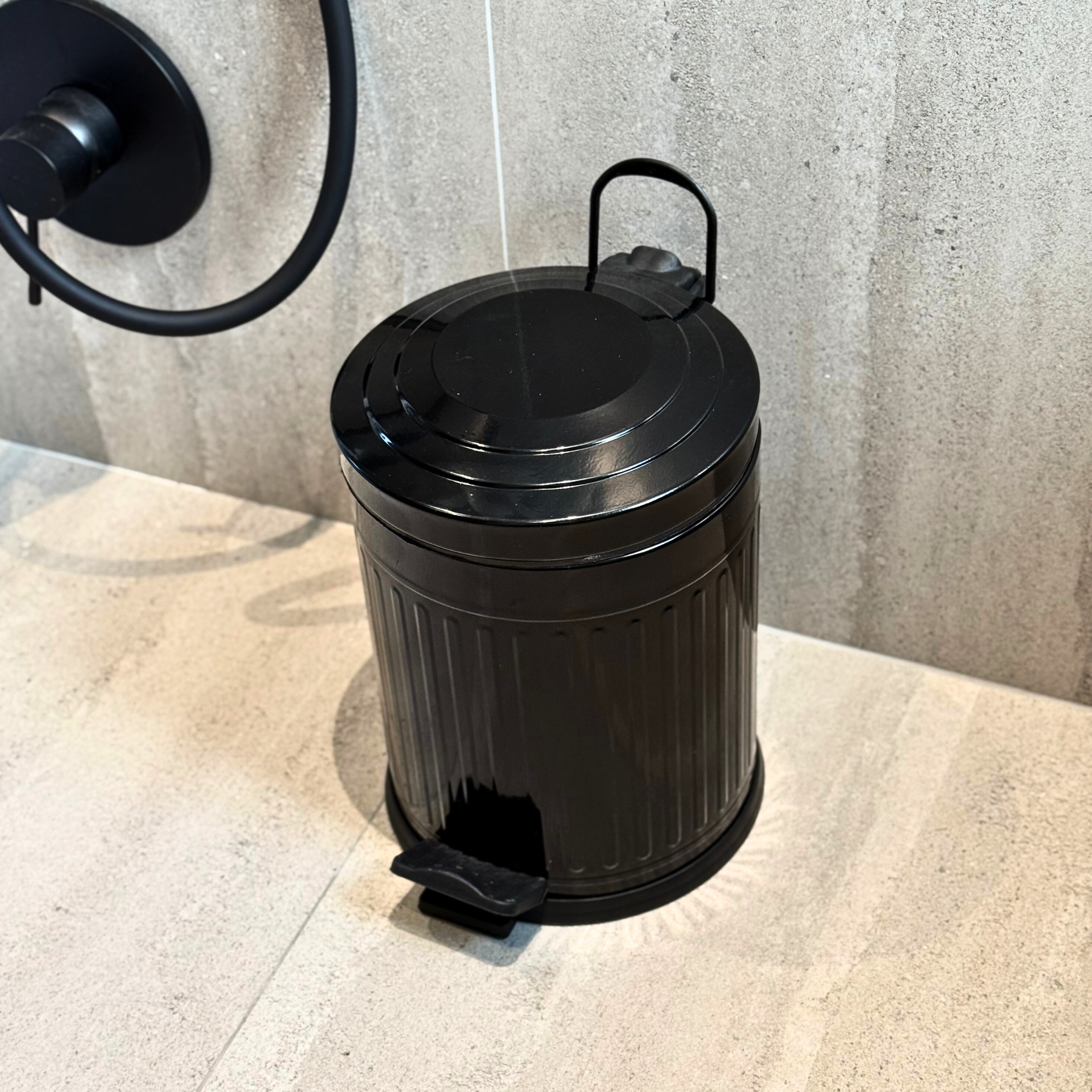 Ensemble accessoires de Salle de Bain 4pcs en Métal