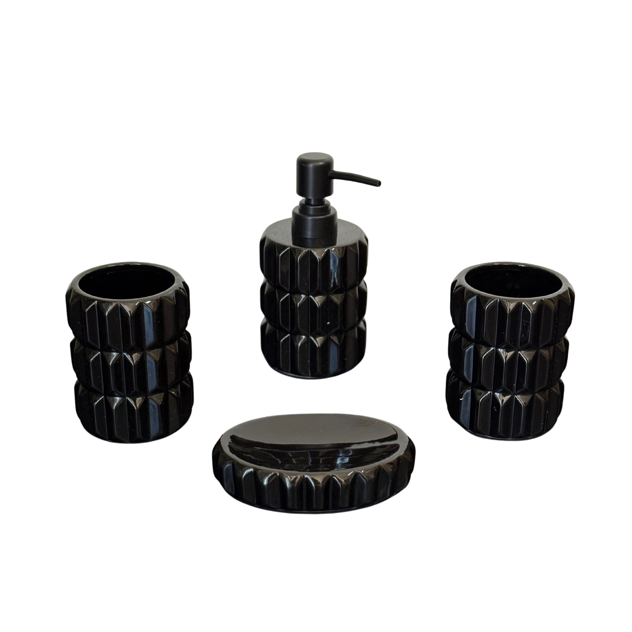 Accessoires Salle de Bain 4 pièces