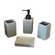 Accessoires Salle de Bain 4 pièces