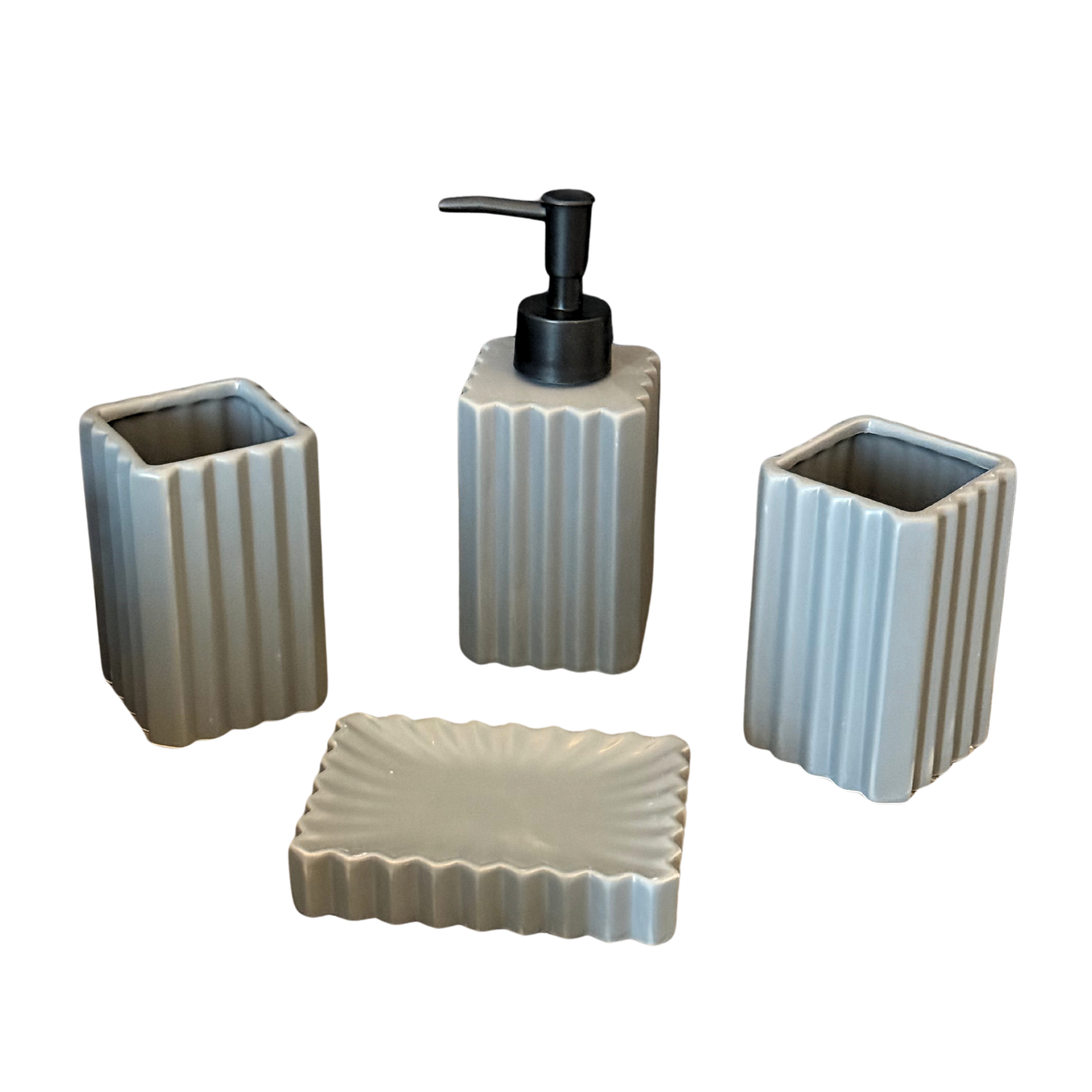 Accessoires Salle de Bain 4 pièces