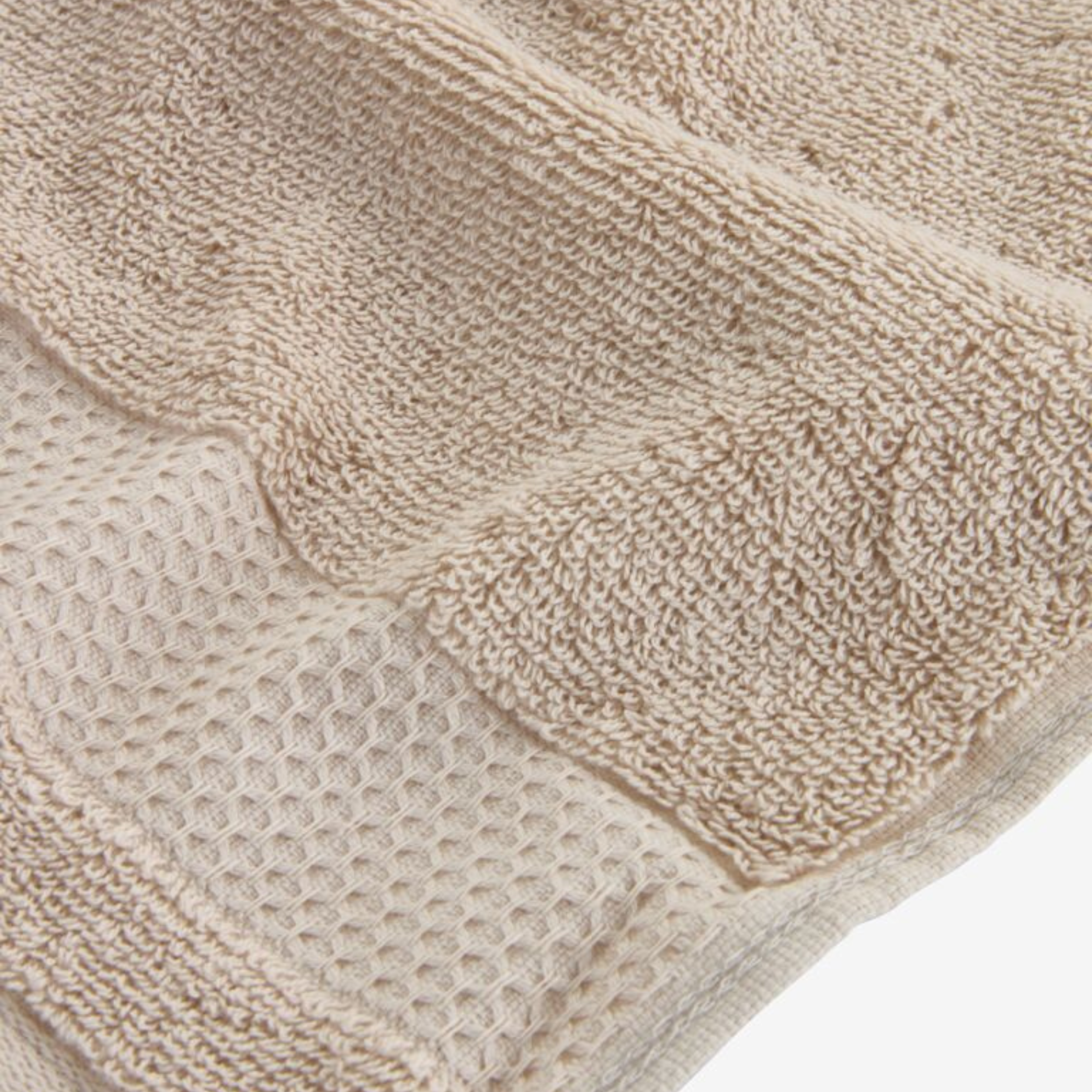 Serviette de toilette 50x100 cm beige sable