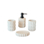 Accessoires Salle de Bain 4 pièces