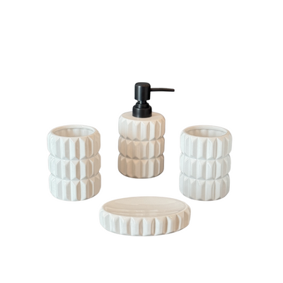 Accessoires Salle de Bain 4 pièces