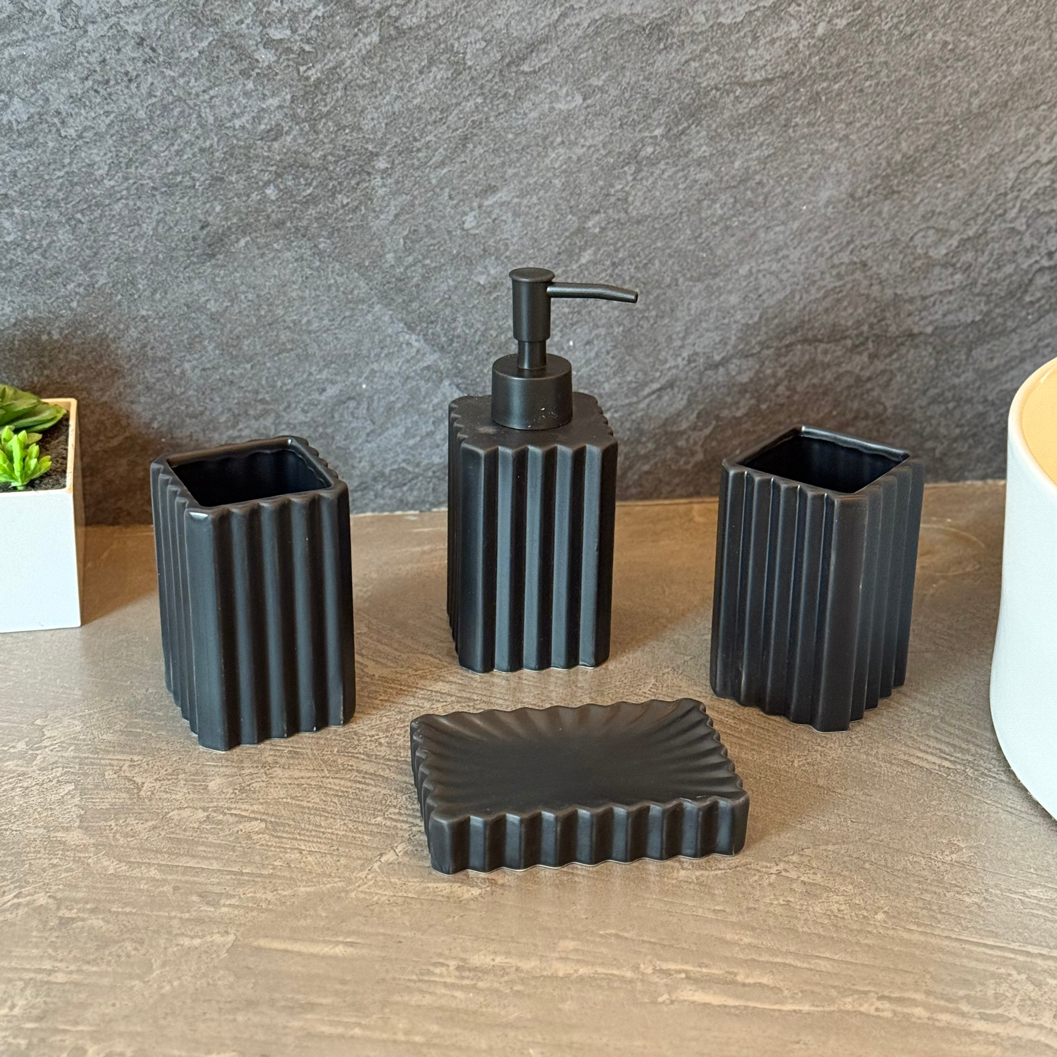 Accessoires Salle de Bain 4 pièces