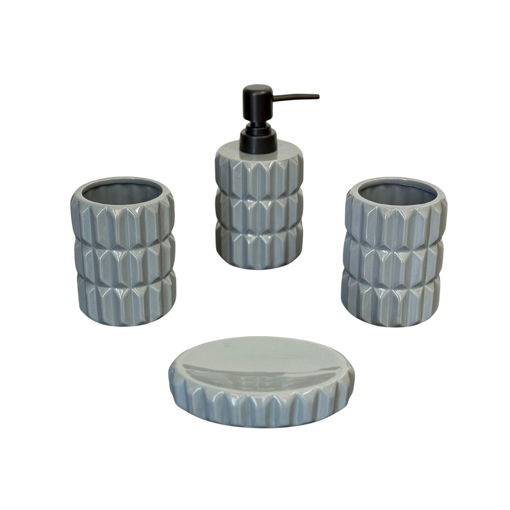 Accessoires Salle de Bain 4 pièces