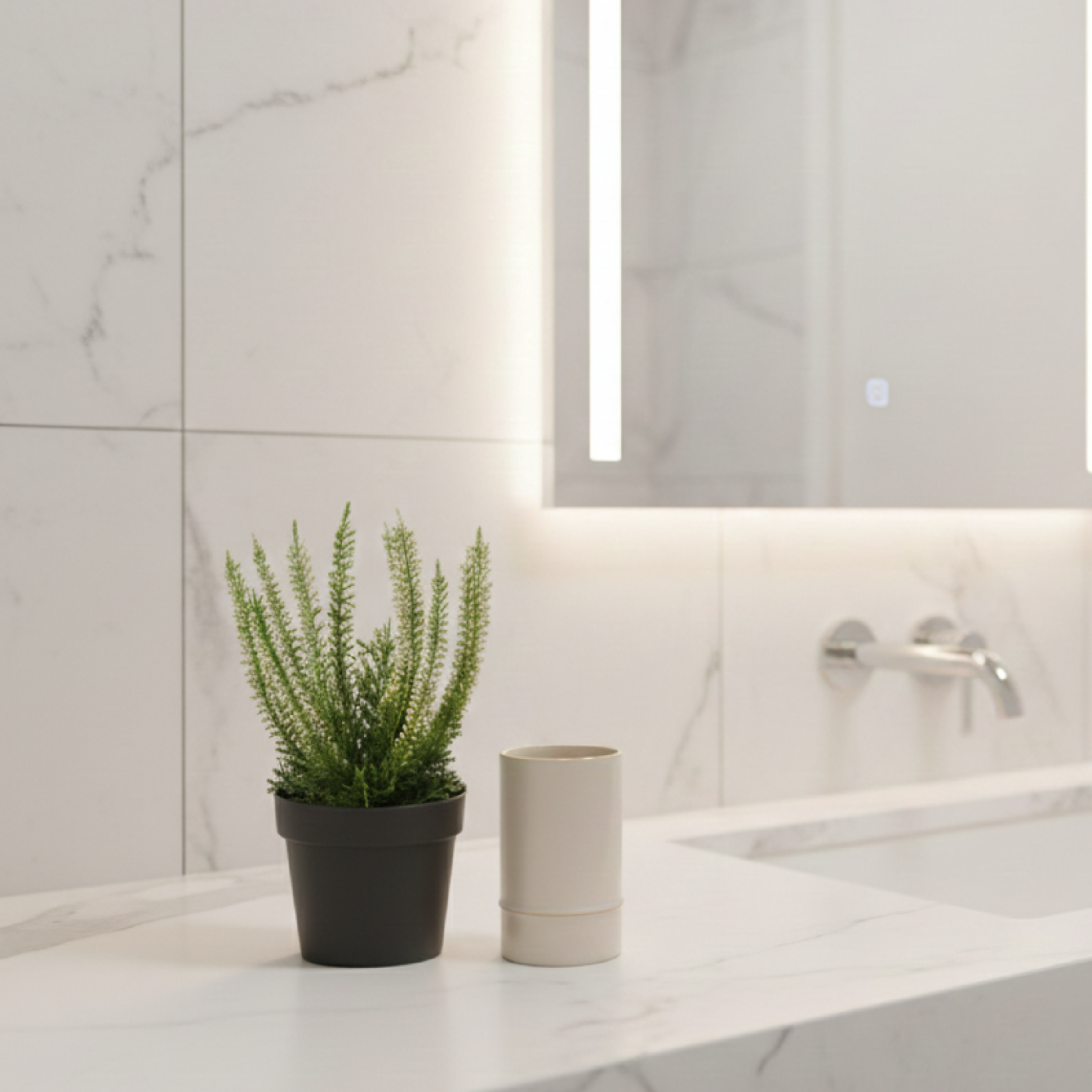 Plante artificielle bruyère 9cm