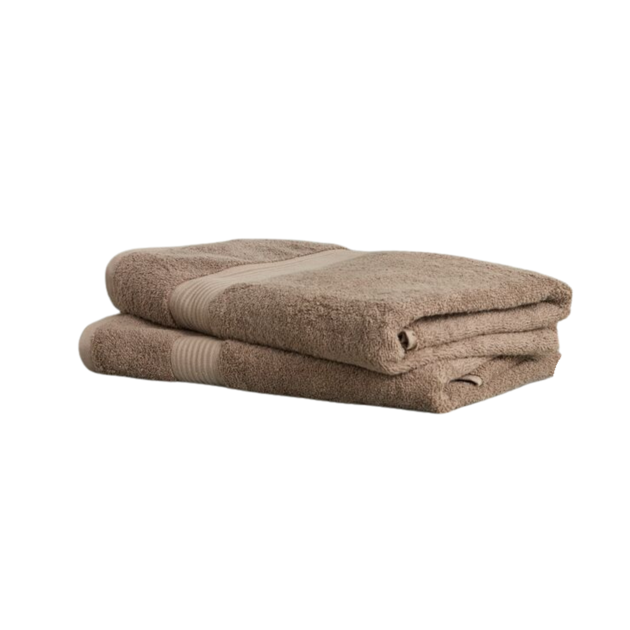 Serviette de douche 100x150 cm marron