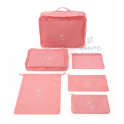 Set de 6 organisateurs de valise