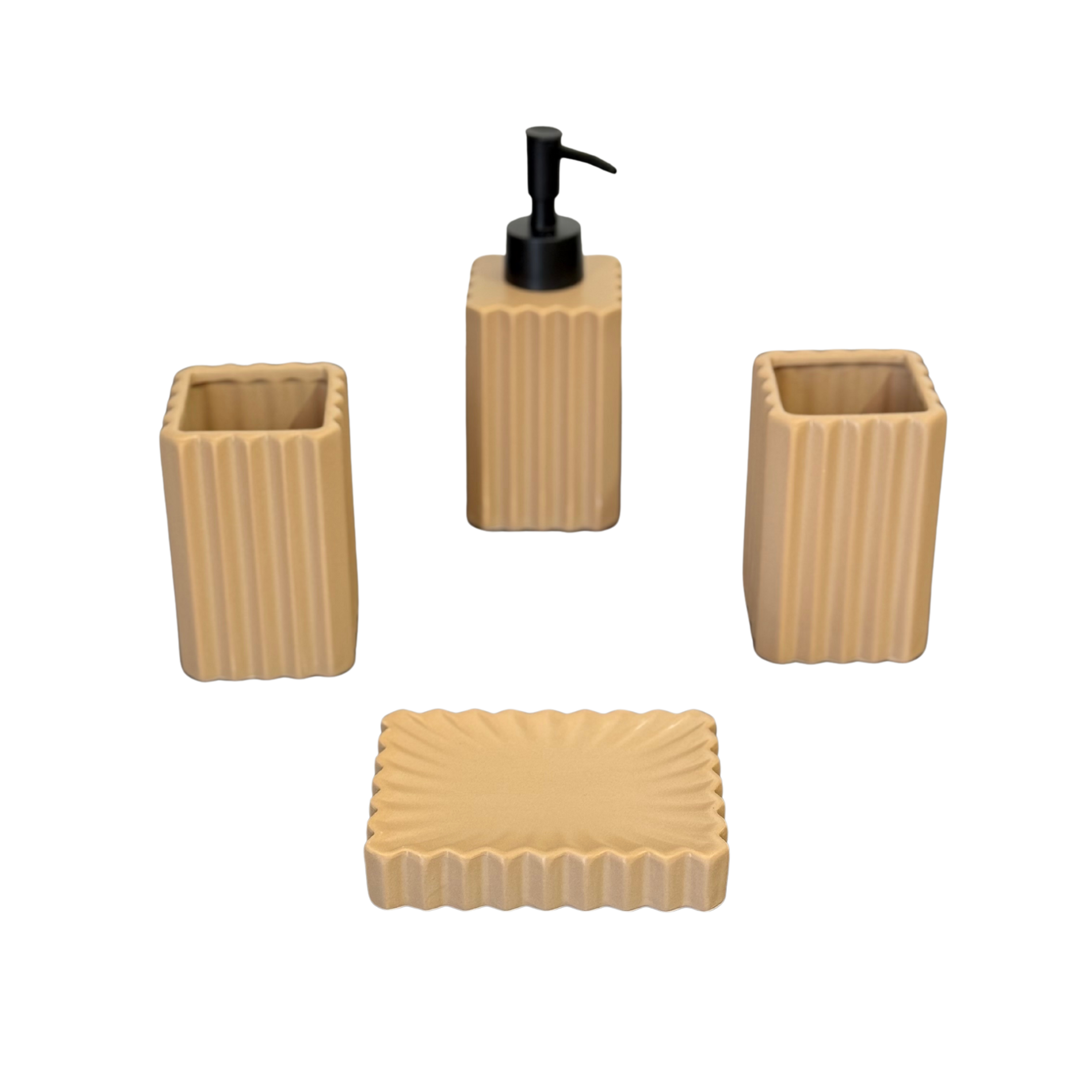 Accessoires Salle de Bain 4 pièces