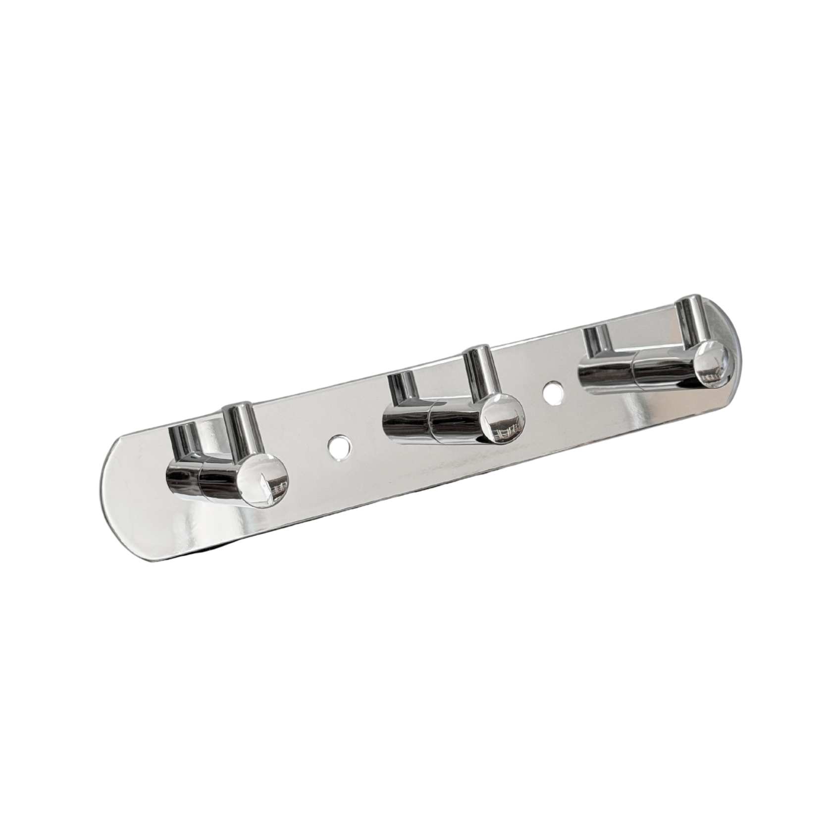 Porte-patère mural 3 crochets acier inoxydable