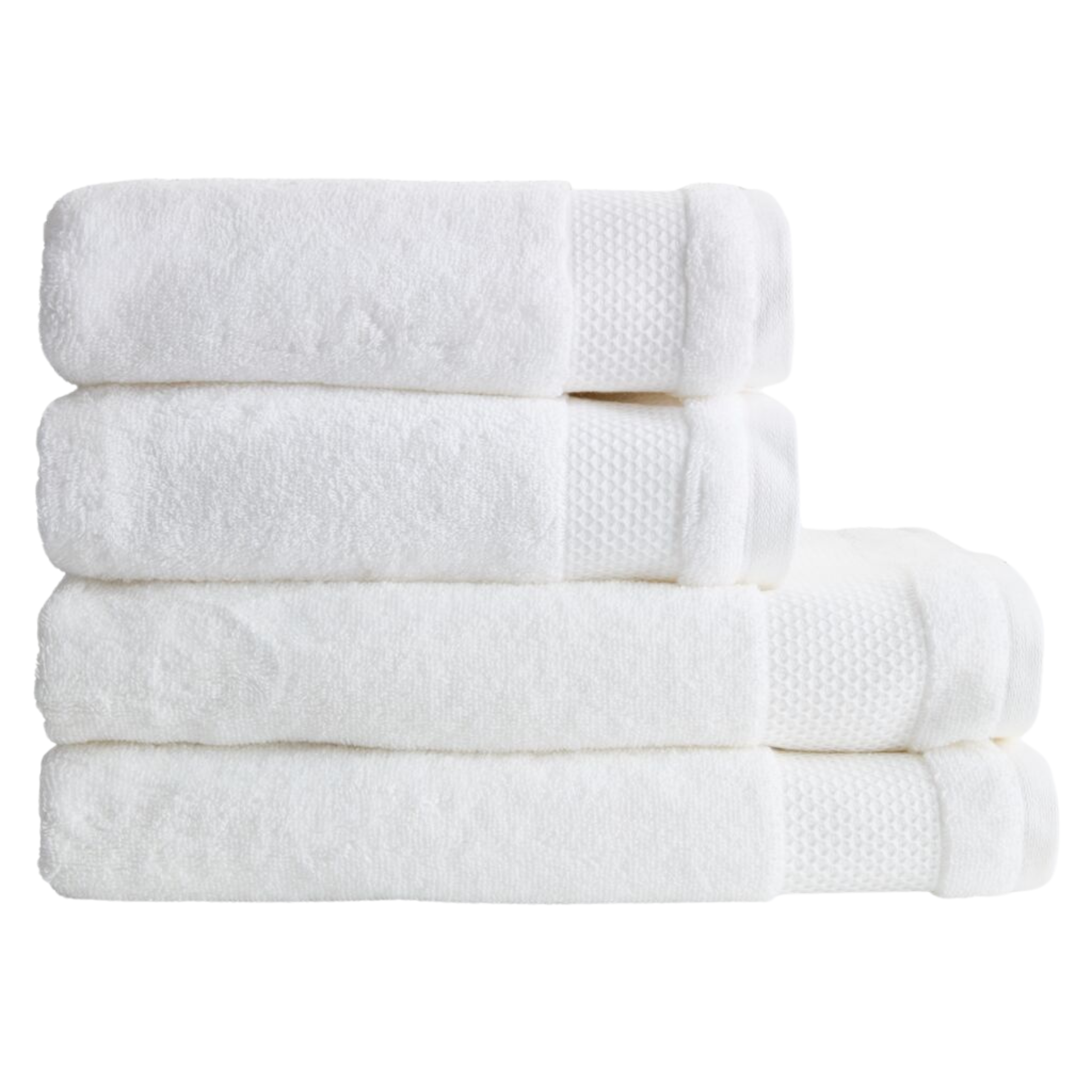 Serviette de toilette 50x100 cm blanc