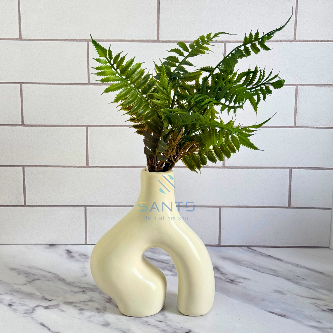 Fleur artificielle feuillage vert