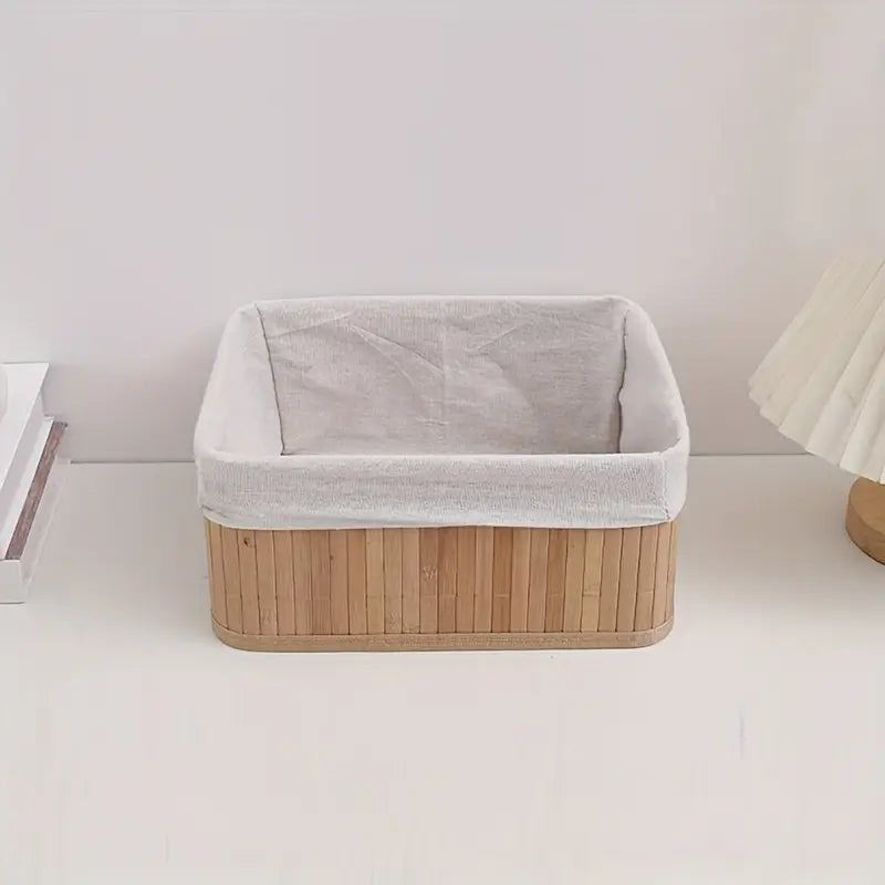 Set 3 Paniers de rangement rectangulaires
