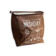 Panier à linge en tissu Washday