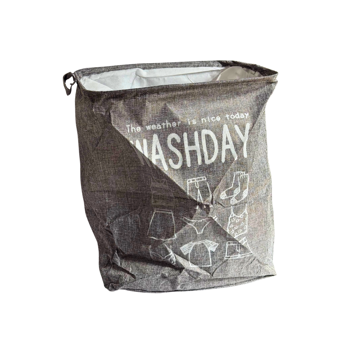 Panier à linge en tissu Washday