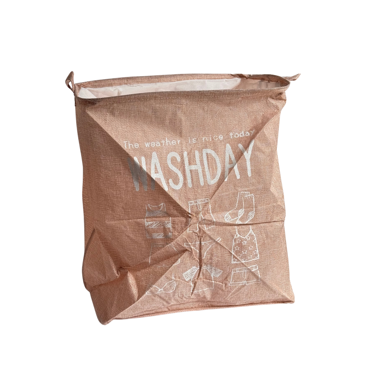 Panier à linge en tissu Washday