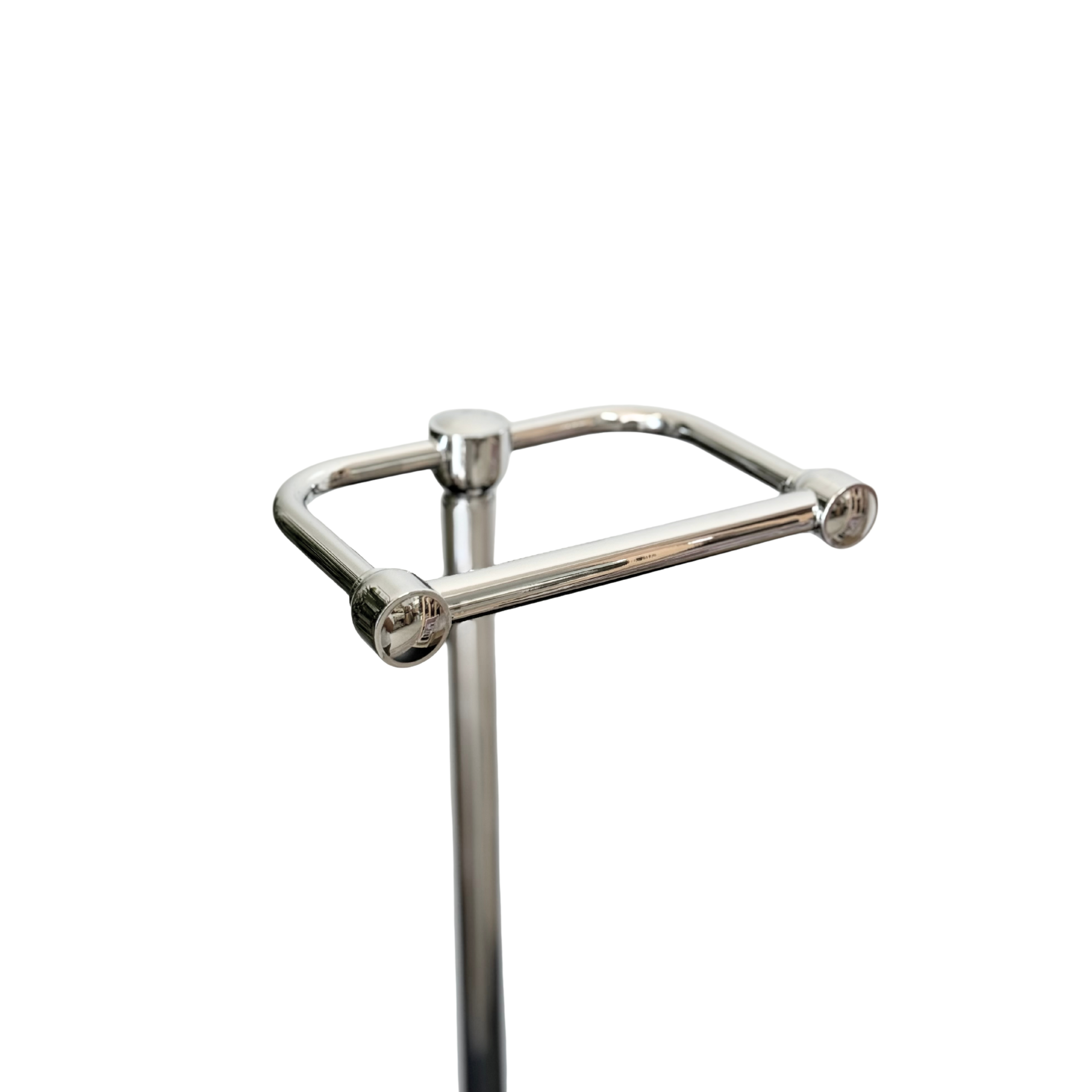 Porte-rouleau de papier toilette sur pied carré