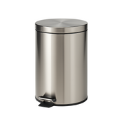 Poubelle à pédale chrome 8L