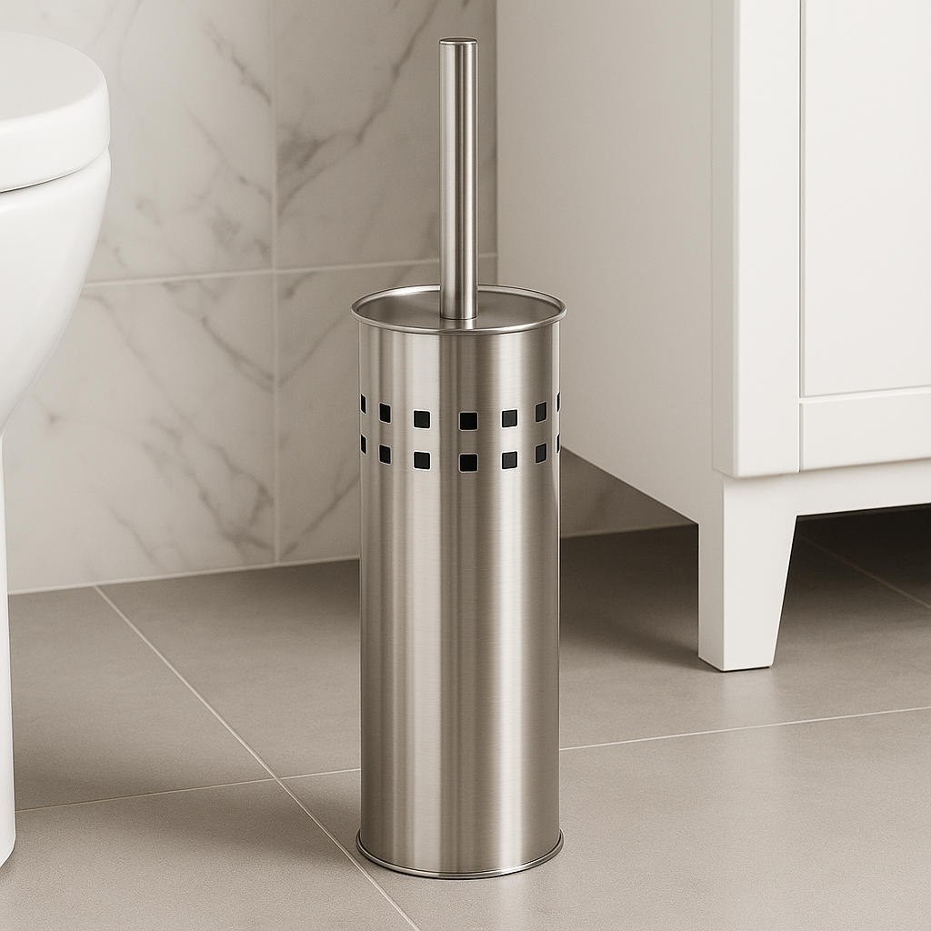 Porte brosse WC chrome Remer