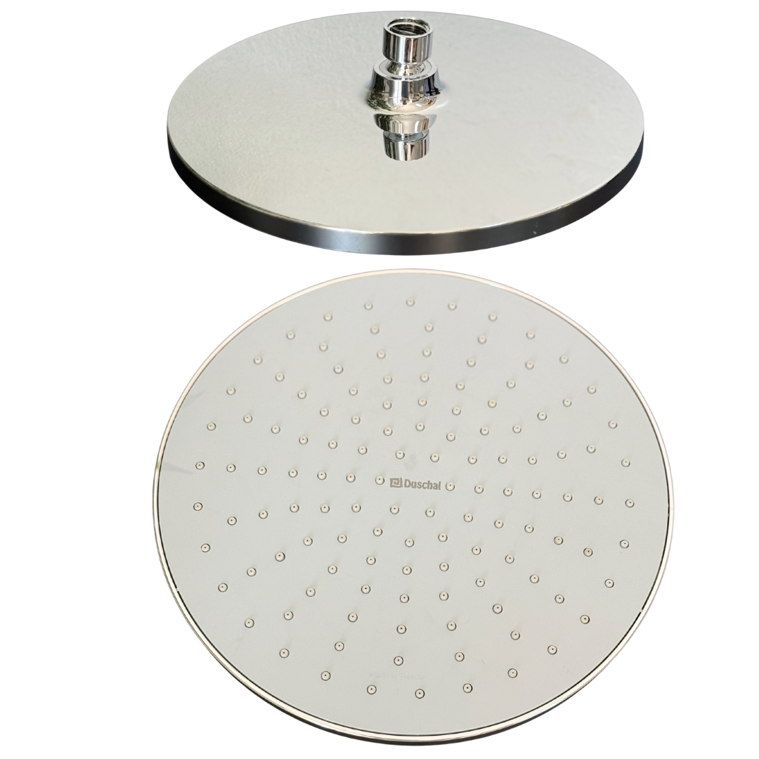 Pomme de douche ronde chrome