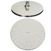 Pomme de douche ronde chrome