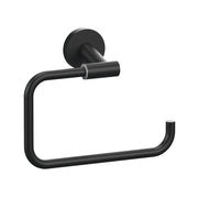 Porte-serviette mural ouvert noir mat - REMER
