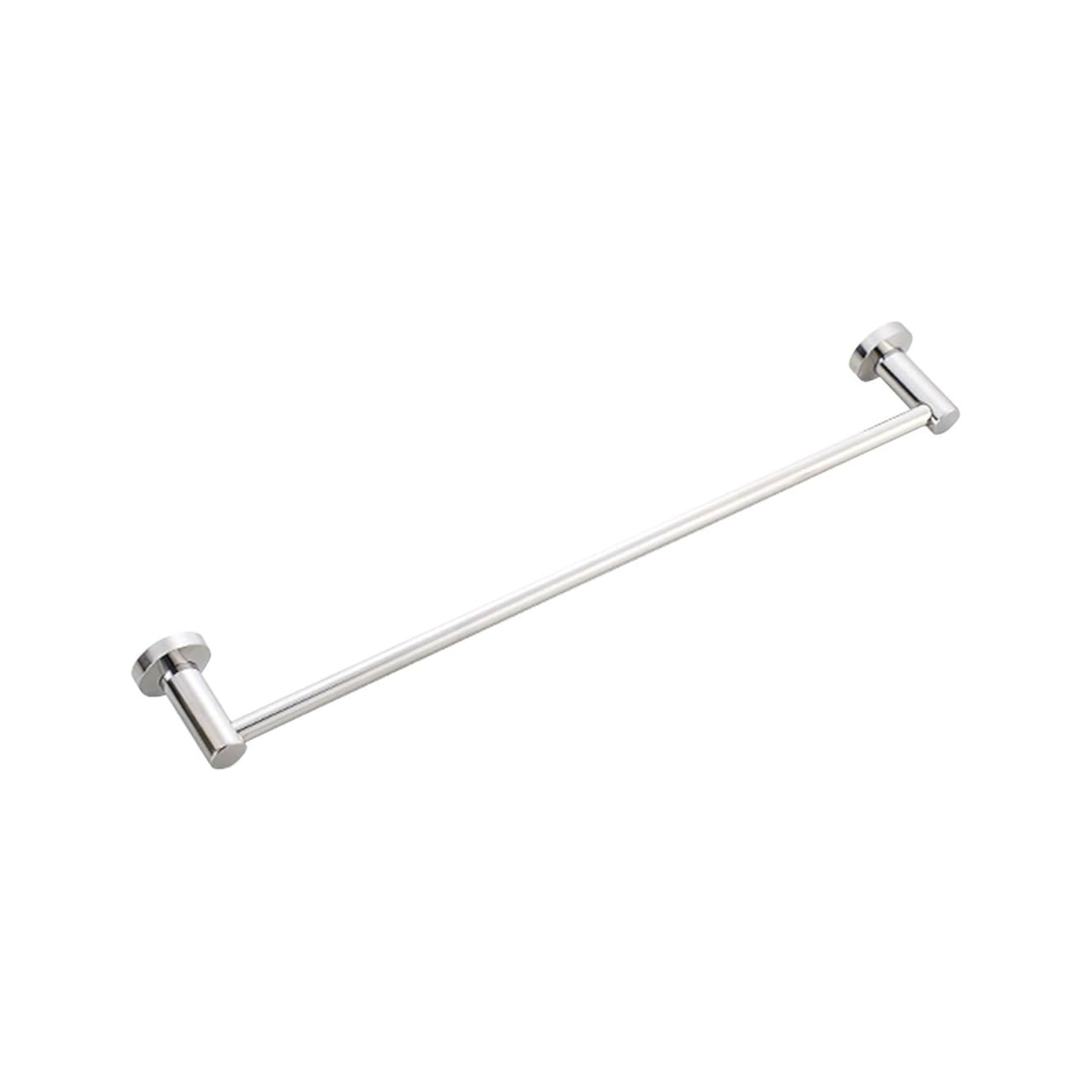 Barre porte-serviette murale – Finition inox brillant